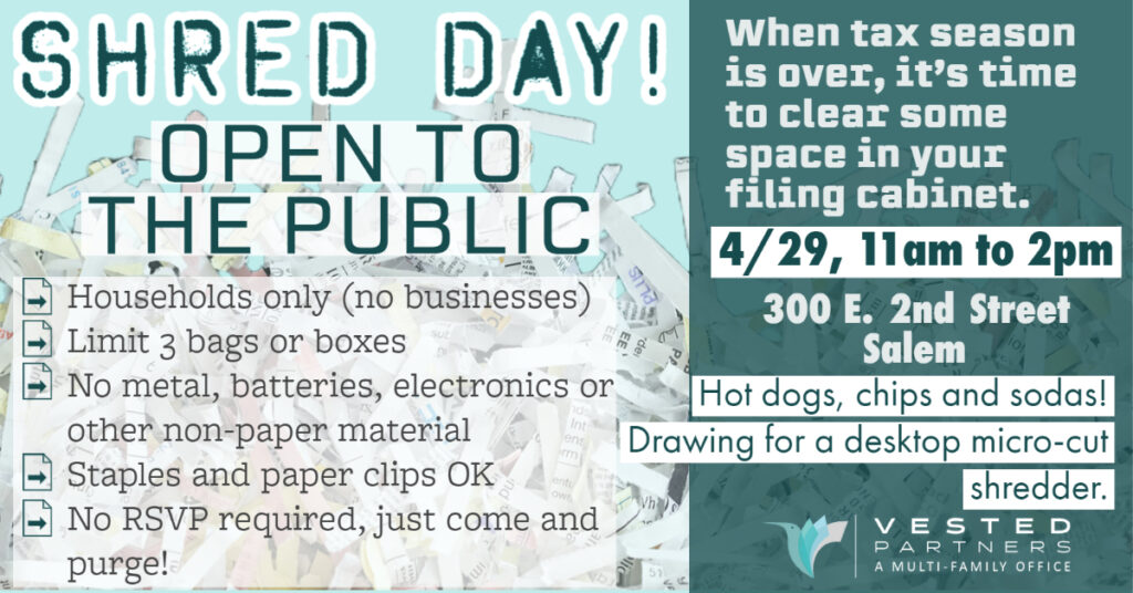 Shred Day Information